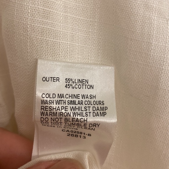 ✨HOST PICK✨ Calli MIDI Linen cotton dress size 18 NWT - Picture 8 of 9